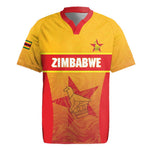 Zimbabwe Cricket Custom Rugby Jersey Come On Chevrons