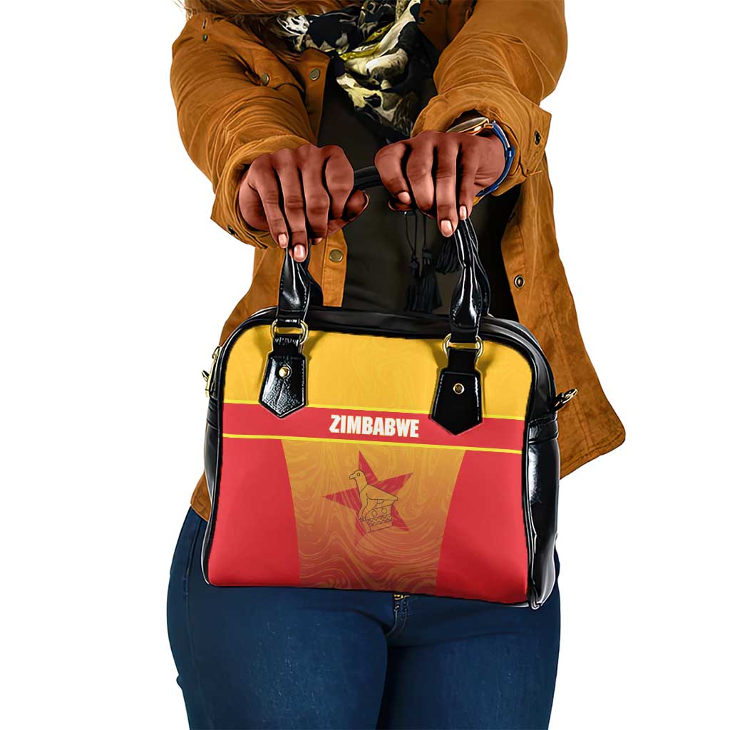 Zimbabwe Cricket Shoulder Handbag Come On Chevrons