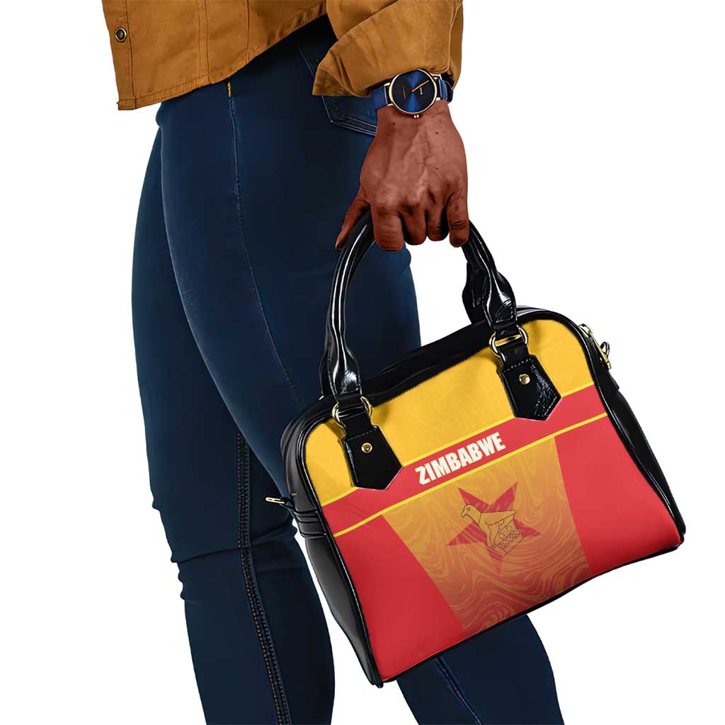 Zimbabwe Cricket Shoulder Handbag Come On Chevrons
