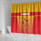 Zimbabwe Cricket Shower Curtain Come On Chevrons