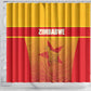 Zimbabwe Cricket Shower Curtain Come On Chevrons