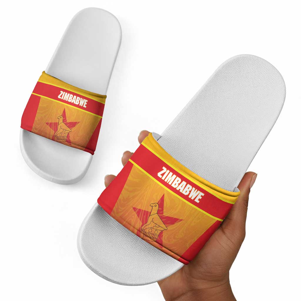 Zimbabwe Cricket Slide Sandals Come On Chevrons