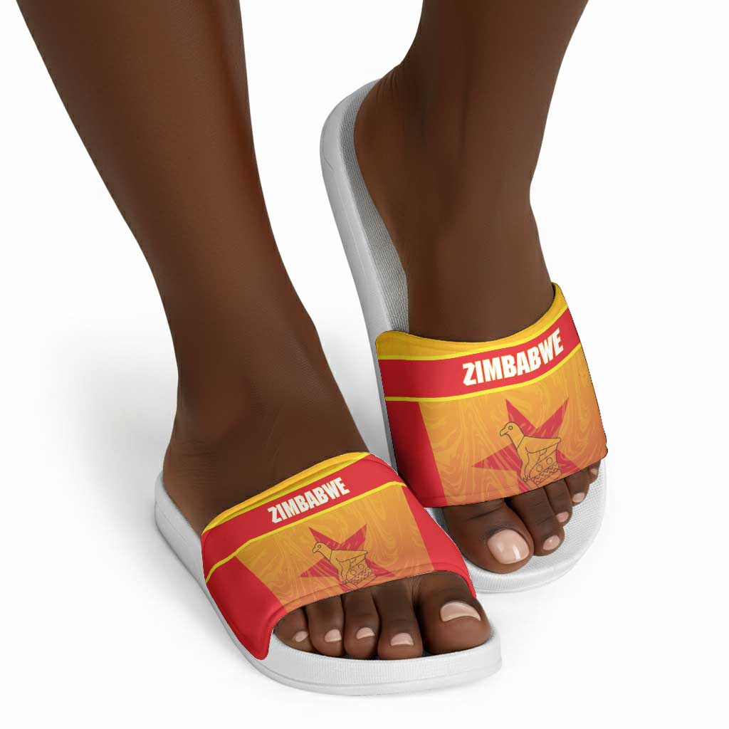 Zimbabwe Cricket Slide Sandals Come On Chevrons