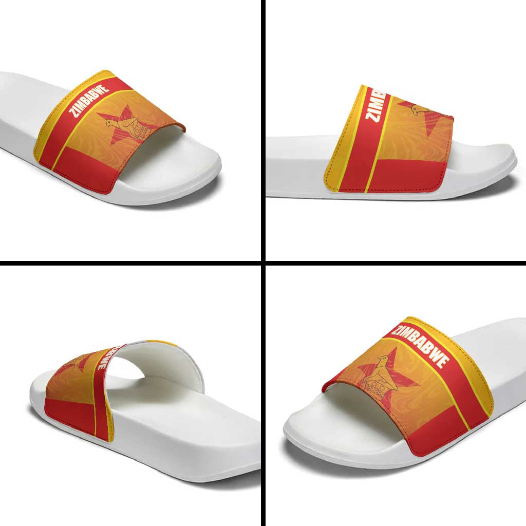 Zimbabwe Cricket Slide Sandals Come On Chevrons
