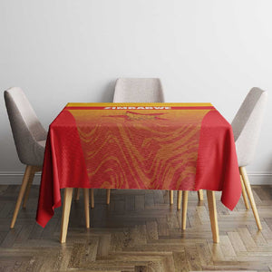 Zimbabwe Cricket Tablecloth Come On Chevrons