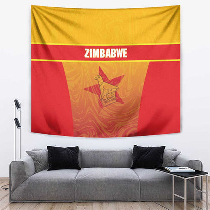 Zimbabwe Cricket Tapestry Come On Chevrons