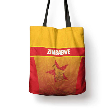 Zimbabwe Cricket Tote Bag Come On Chevrons