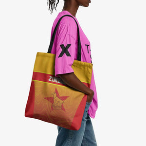 Zimbabwe Cricket Tote Bag Come On Chevrons
