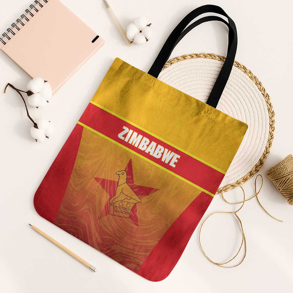 Zimbabwe Cricket Tote Bag Come On Chevrons
