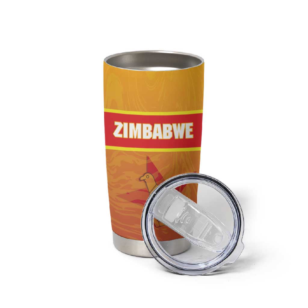 Zimbabwe Cricket Custom Tumbler Cup Come On Chevrons