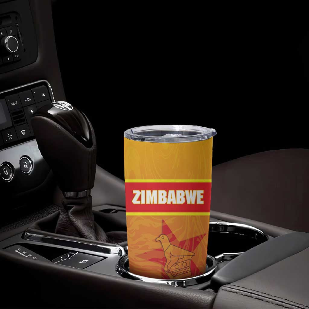 Zimbabwe Cricket Custom Tumbler Cup Come On Chevrons