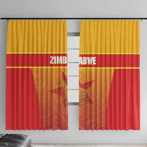 Zimbabwe Cricket Window Curtain Come On Chevrons