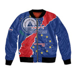 Happy Cabo Verde Bomber Jacket 50th Anniversary of Independence
