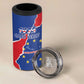 Happy Cabo Verde 4 in 1 Can Cooler Tumbler 50th Anniversary of Independence