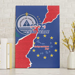 Happy Cabo Verde Canvas Wall Art 50th Anniversary of Independence