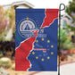 Happy Cabo Verde Garden Flag 50th Anniversary of Independence
