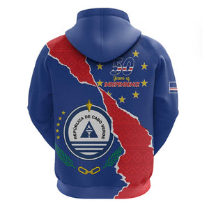 Happy Cabo Verde Hoodie 50th Anniversary of Independence