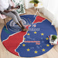 Happy Cabo Verde Round Carpet 50th Anniversary of Independence
