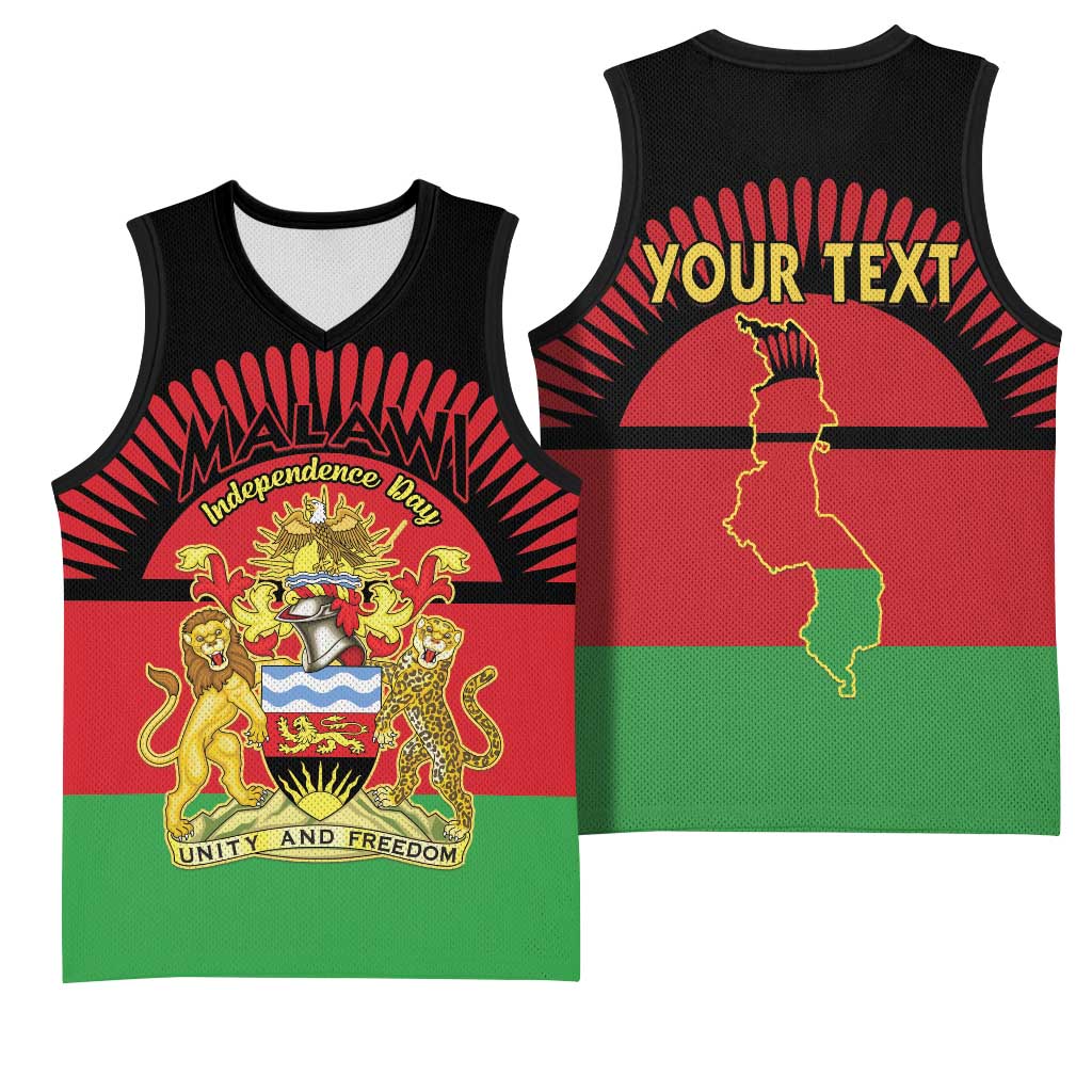 Personalized Happy Malawi Independence Day Basketball Jersey LT15