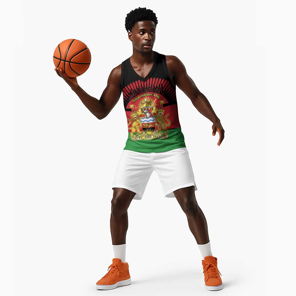 Personalized Happy Malawi Independence Day Basketball Jersey LT15