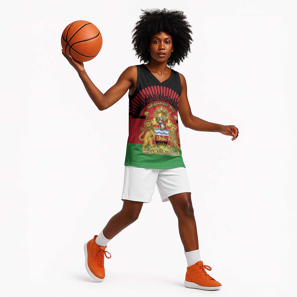 Personalized Happy Malawi Independence Day Basketball Jersey LT15