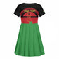 Personalized Happy Malawi Independence Day Kid Short Sleeve Dress