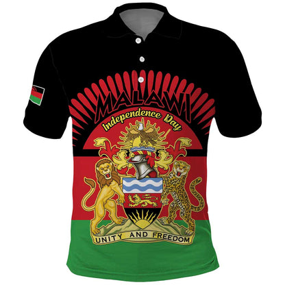 Personalized Happy Malawi Independence Day Polo Shirt