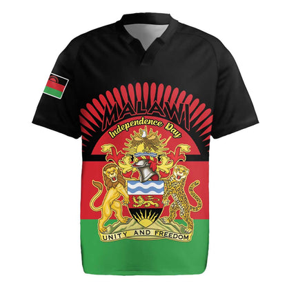 Personalized Happy Malawi Independence Day Rugby Jersey