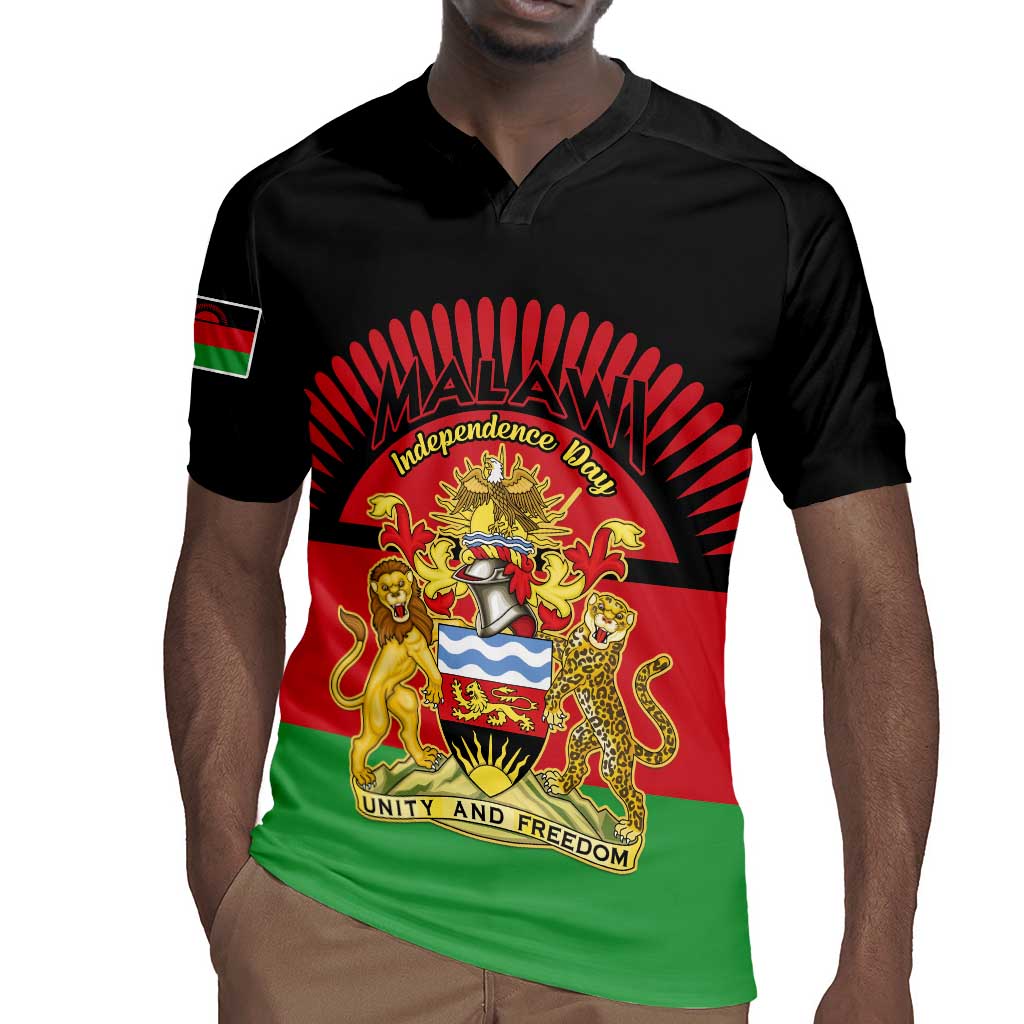 Personalized Happy Malawi Independence Day Rugby Jersey