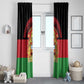 Happy Malawi Independence Day Window Curtain