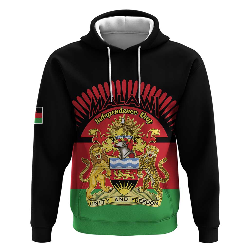 Personalized Happy Malawi Independence Day Zip Hoodie