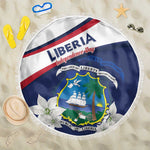 Happy Liberia Independence Day Beach Blanket