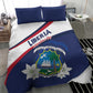 Happy Liberia Independence Day Bedding Set