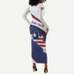 Personalized Happy Liberia Independence Day Long Sleeve Bodycon Dress LT15