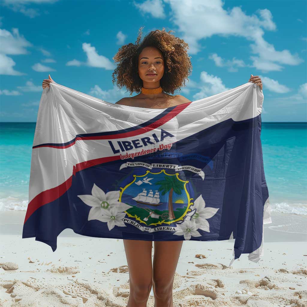 Happy Liberia Independence Day Sarong