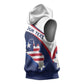 Personalized Happy Liberia Independence Day Sleeveless Hoodie - African Pride