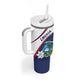 Personalized Happy Liberia Independence Day Tumbler With Handle