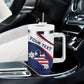 Personalized Happy Liberia Independence Day Tumbler With Handle