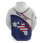 Personalized Happy Liberia Independence Day Zip Hoodie