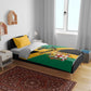 Happy Jumieka Independence Day Bedding Set Coat Of Arms Flag Style