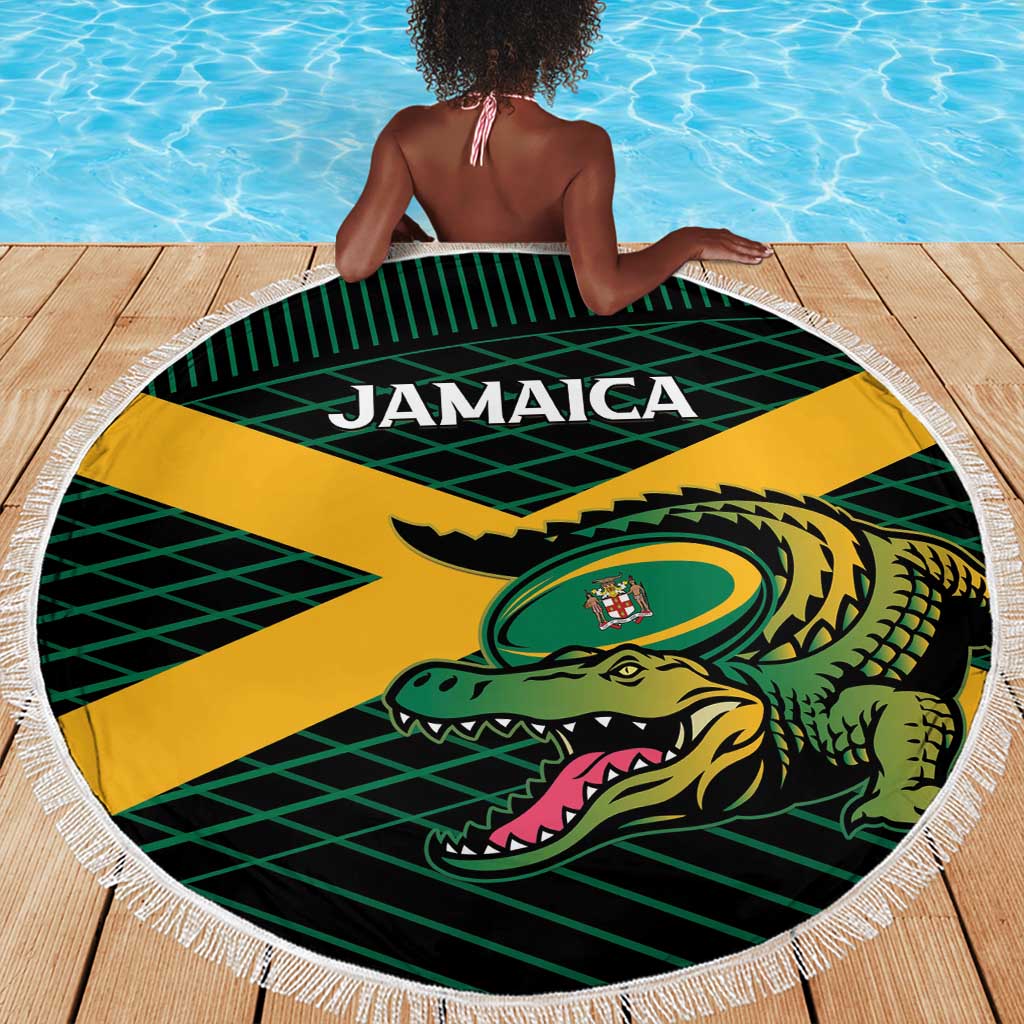 Jamaica Rugby Beach Blanket Go Champions
