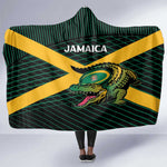 Jamaica Rugby Hooded Blanket Go Champions