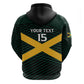 Jamaica Rugby Custom Hoodie Go Champions