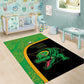 Jamaica Rugby Area Rug Go Champions - Pineapple Pattern