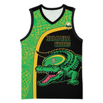 Jamaica Rugby Custom Basketball Jersey Go Champions - Pineapple Pattern LT15