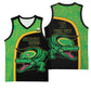 Jamaica Rugby Custom Basketball Jersey Go Champions - Pineapple Pattern LT15