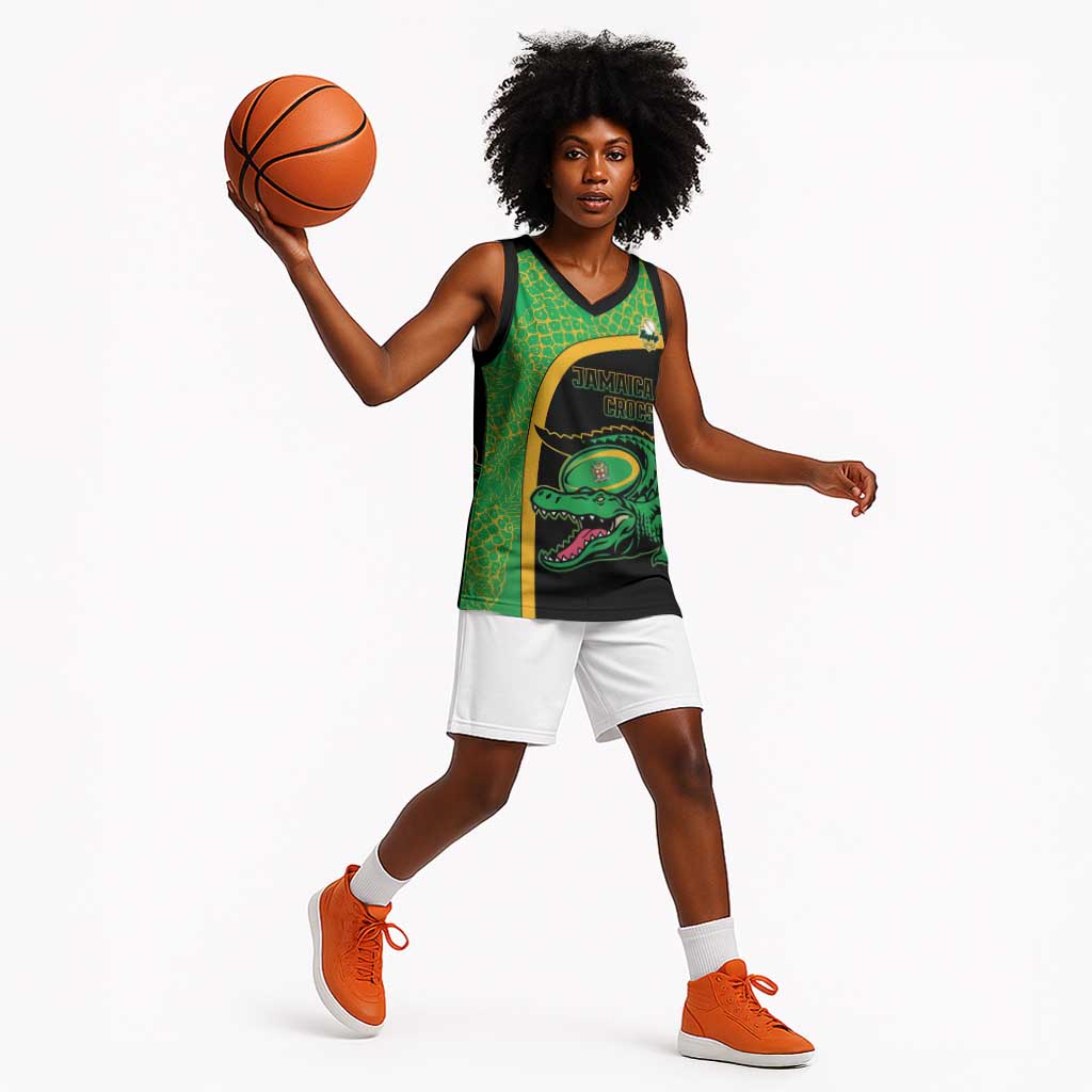 Jamaica Rugby Custom Basketball Jersey Go Champions - Pineapple Pattern LT15