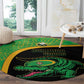 Jamaica Rugby Round Carpet Go Champions - Pineapple Pattern
