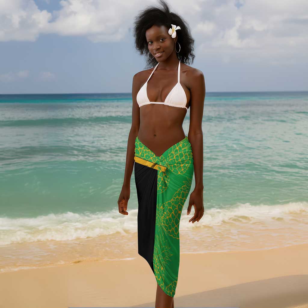 Jamaica Rugby Sarong Go Champions - Pineapple Pattern