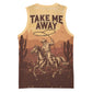 Black Cowboy Take Me Away Basketball Jersey LT15
